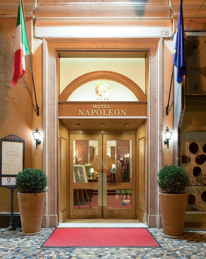 Hotel Napoleon Roma Esterno foto